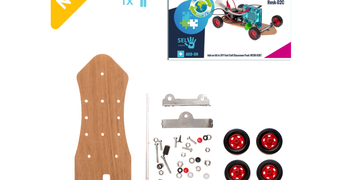 Horizon Educational - DIY Chassis Kit add-on for building hydrogen